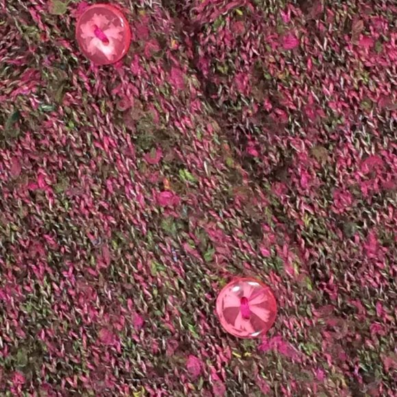 Art and‎ Soul Pink Cardigan Sweater, 3/4 Sleeves, L - Picture 4 of 9